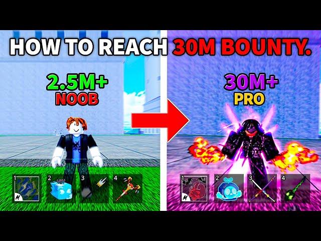 Beginners PvP Guide | How To Get 30M Bounty In Blox Fruits.