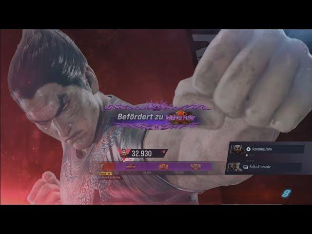 Tekken 8 Online Ranked Kazuya PROMO to Mighty Ruler