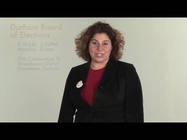 Catherine For Judge - Early Voting