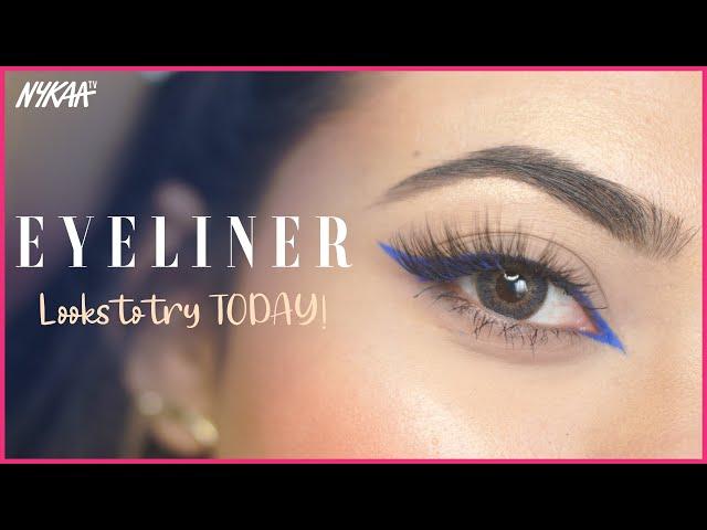 3 Trendy Eyeliner Looks of 2021 You Should Try | Eyeliner Hacks | Nykaa