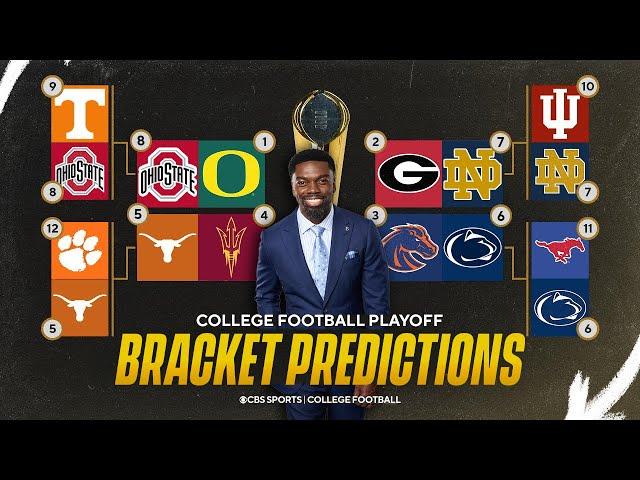 PREDICTING the College Football Playoff Bracket: a REMATCH in the Championship?