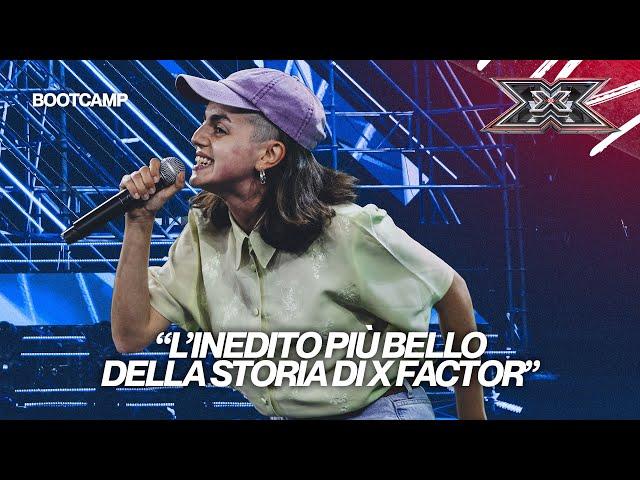 L’inedito “Paracadute” di Francamente è già una hit | X FACTOR 2024 BOOTCAMP