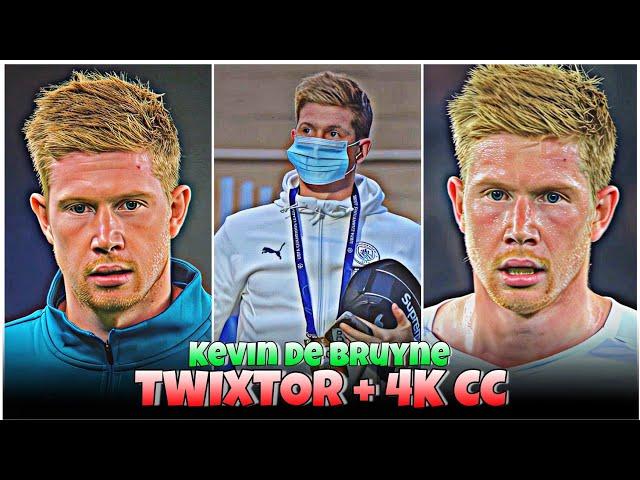 Kevin De Bruyne Twixtor - Best 4k Clips + CC High Quality For Editing  #part1