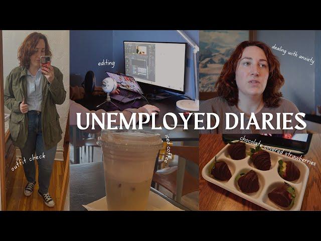 Unemployed Diaries | chatty vlog, dealing with anxiety & negative thoughts, solo coffee date