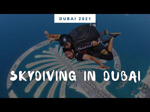 Skydiving From 13,000 FT Above In Dubai | SKYDIVE DUBAI | SKYDIVING ADVENTURE