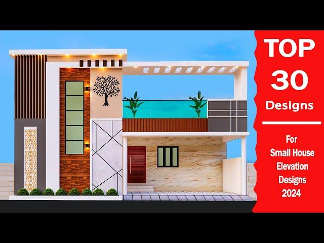 Top 30 Small House Front Elevation Designs 2024 | Single Floor House Elevation Designs 