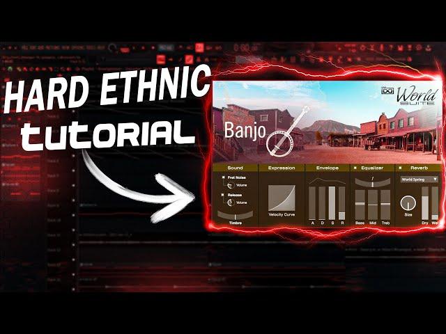 making hard ethnic beat inspired by Southside and G herbo | Phrygian Tutorial