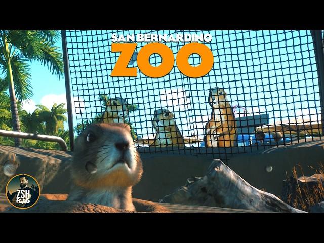 Building a Realistic Prairie Dog Habitat in Franchise Mode! | San Bernardino Zoo | Planet Zoo