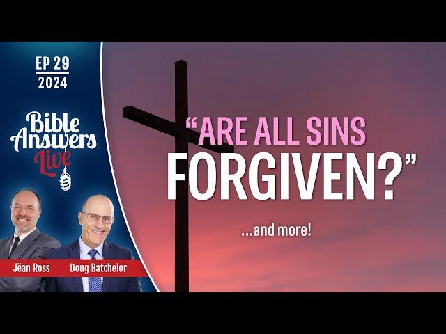 EP 29 | Bible Answers Live | Pastor Doug Batchelor and Jëan Ross (12/08/2024)