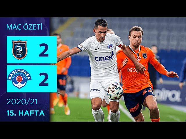 ÖZET: M. Başakşehir 2-2 Kasımpaşa | 15. Hafta - 2020/21