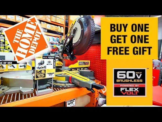 Home Depot Rolls MORE Black Friday DeWalt Buy1 Get 1 Tool Deals Flexvolt