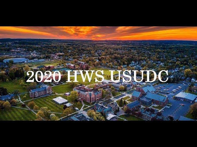 2020 HWS USUDC - Breaks Announcement