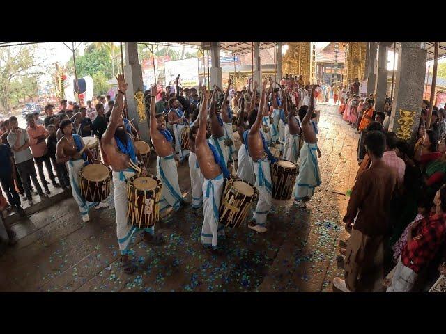 Ponnan Singarimelam #2025  Shivarathri Ulsavam @ Harippad Alappuzha  പൊന്നൻ ശിങ്കാരിമേളം