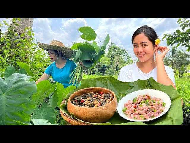 Bicol’s best Laing na Gabi & Bicol Express ️| Buhay Probinsya Leyte, Philippines 