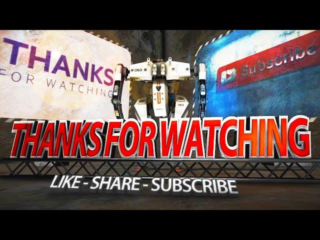 No text Outro Template - Robot Tech Outro No Text Video (Free Download)