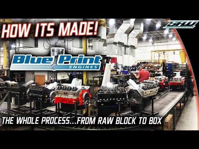 BluePrint Engines Factory Full Tour & Behind The Scenes: How Does a Crate Engine Get Made?