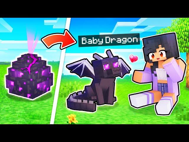 We ADOPTED Baby Dragons In Minecraft!