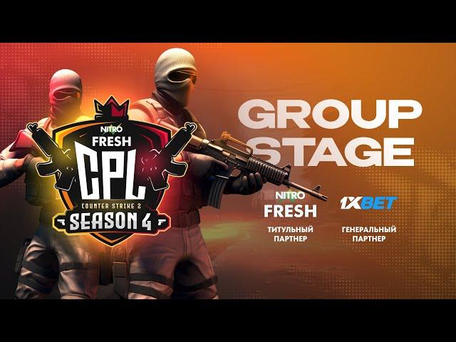 NITRO FRESH CPL CS2 SEASON 4 | GROUP STAGE