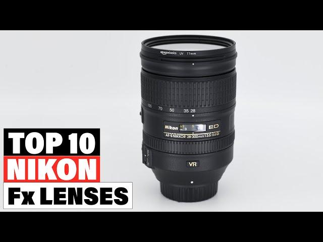 Best Nikon FX Lenses 2024 [Top 10 Picks Reviewed]