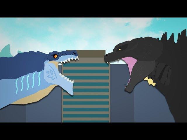 Godzilla vs Zilla Jr - The Final Battle (part 1) PREVIEW | DinoMania - Godzilla cartoons