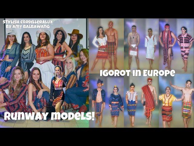 RUNWAY MODEL? I THEY ARE REALLY PROUD BEING IGOROT I LAUNCH OF STYLISH CONDILLERALUX BY AMY B. I TCF