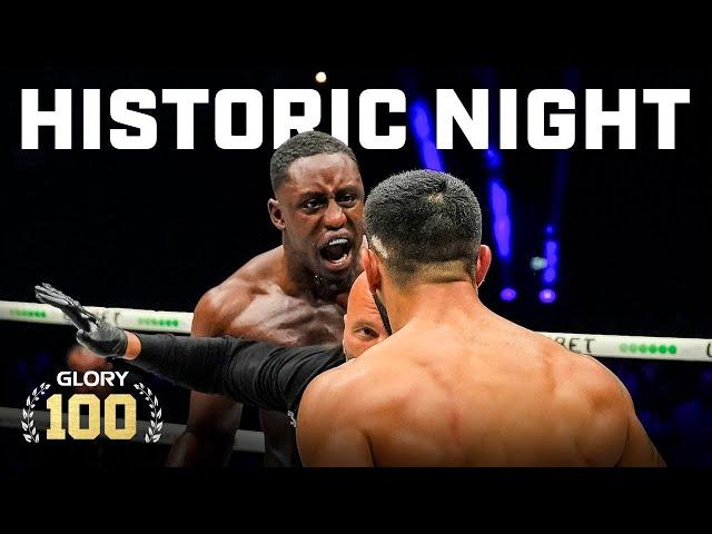 Relive a HISTORIC NIGHT at GLORY 100 | FULL EVENT HIGHLIGHTS