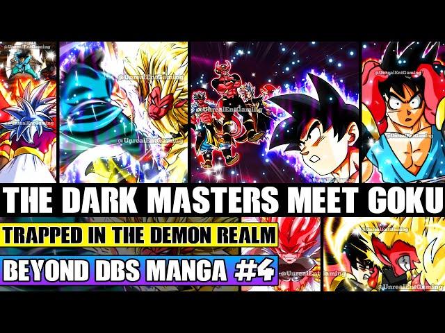 Beyond Dragon Ball Super Goku Trapped In The Demon Realm! The Dark Masters Confront Goku