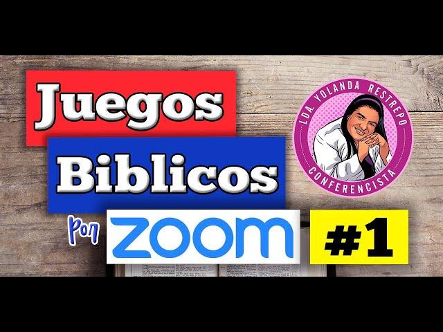   JUEGOS Biblicos  POR ZOOM 1