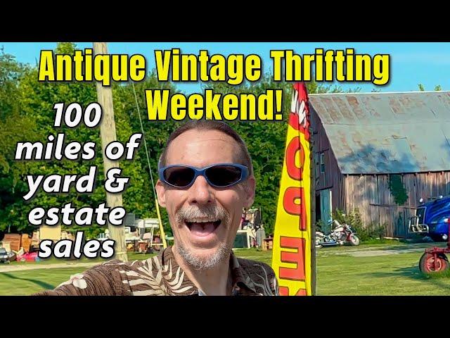 100 Miles of Thrifting! Highway Sales, Shows & Estate Sales