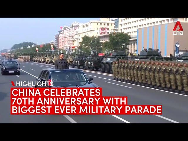 Highlights: China celebrates 70th anniversary with biggest ever military parade