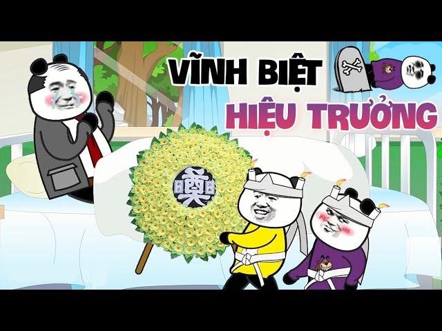 GẤU HÀI HƯỚC: Vĩnh Biệt Hiệu Trưởng | Tập 134 | Phim hoạt hình gấu trúc mặt bựa siêu buồn cười