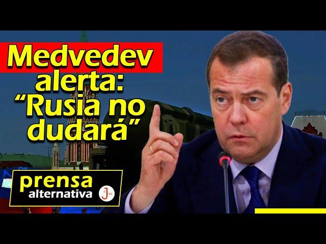 Medvedev: Misiles OTAN significan guerra