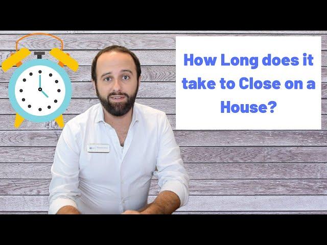 How long does it take to close on a house? | Closing on a House Timeline