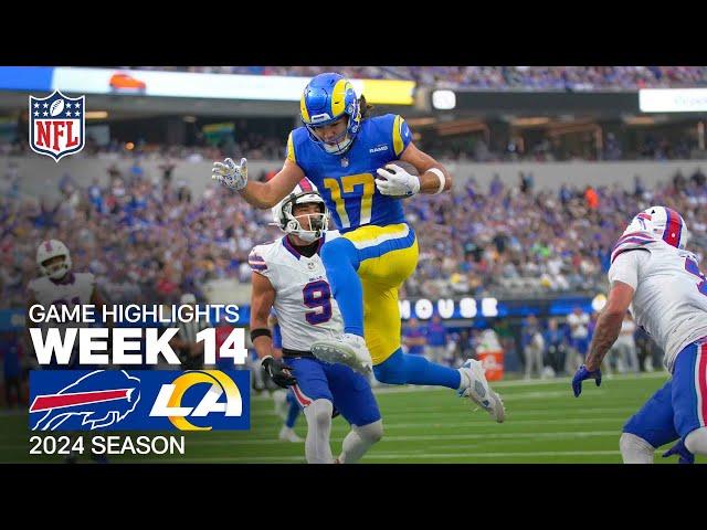 Buffalo Bills vs. Los Angeles Rams Game Highlights | NFL 2024 Season Week 14