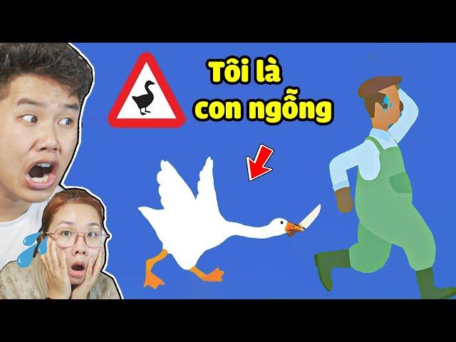 Tôi Là Con Ngỗng Phá Làng Phá Xóm !? bqThanh và Ốc Chơi Untitled Goose Game Siêu Hài