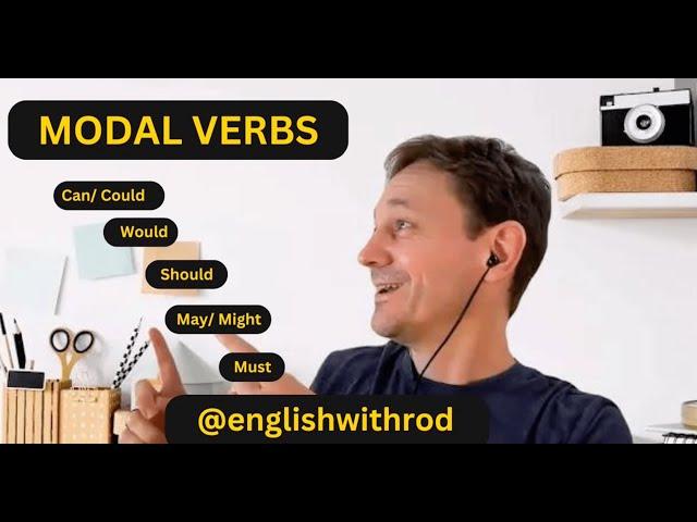 Do you know how to use MODAL VERBS in English?  Watch this lesson to learn 