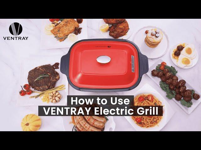 How to Use The Ventray Electric Grill (Indoor Grill)