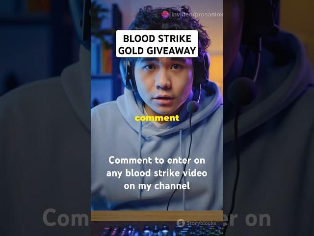 2K Subs Celebration HUGE Blood Strike Gold Giveaway! #bloodstrike#giveaway#prosaniok#shorts#gaming