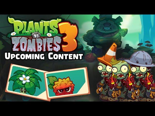 Plants vs Zombies 3 - Upcoming Content 2022 - New Plants, Zombies, Locations and more