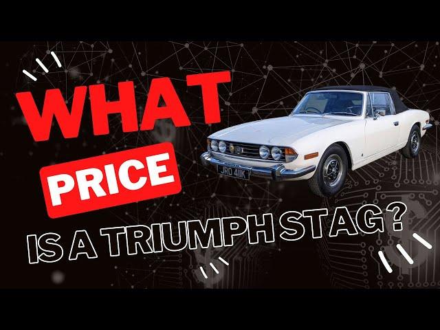 What Price a Triumph Stag?