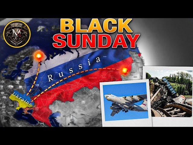 Thunder️ Terrorist Attacks in the Border Regions Strategic Aviation Suffers Losses️ MS 2025.06.01