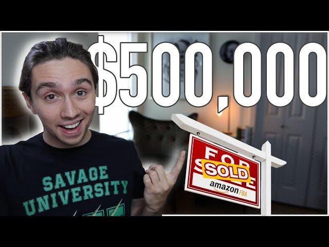 Amazon FBA Student Success Stories: Brian SOLD His Business for $500,000!!!