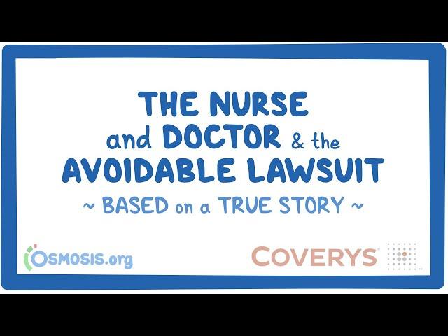 The Nurse and Doctor - Avoidable Medical Malpractice Case