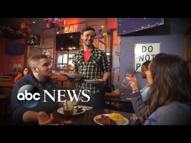 Absent-Minded Waiter [NY 2015] | What Would You Do? | WWYD