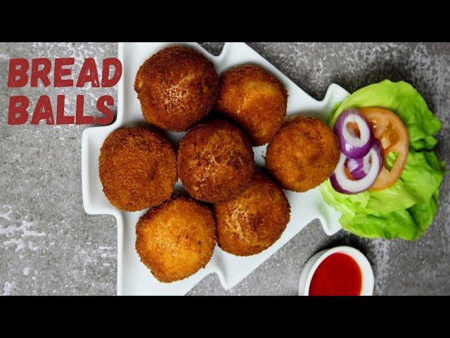 Easy Recipe Crispy Bread Balls Youtube #shorts Samina's Cooking House