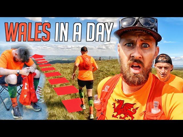 We tried to run 48 miles across Wales in a day