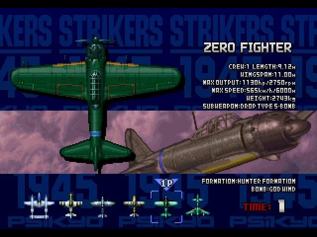 PSX Longplay [604] Strikers 1945 (1996)