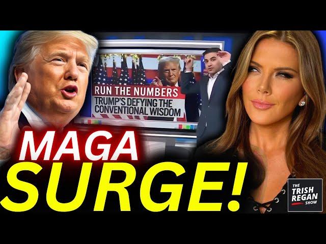 TRUMP TURNS BLUE STATES RED—Surging MAGA Polls ROCK the Map in UNLIKELY Places!