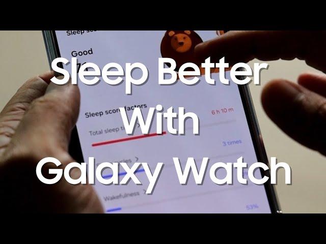 Tip : Track our sleep with Galaxy Watch ⌚️ @SamsungMalaysia