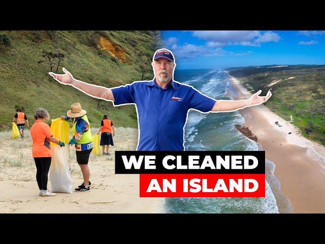 The World’s Largest Sand Island gets a make over!  Why? How?